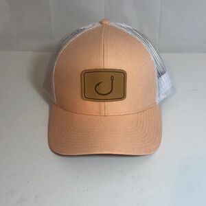 Avid gear Trucker Style Salmon Peach Colored Hat Similar to Huk brand